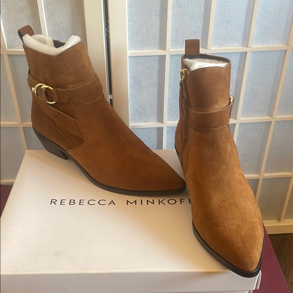 Rebecca Minkoff Shoes - Rebecca Minkoff Brown Ankle Boots